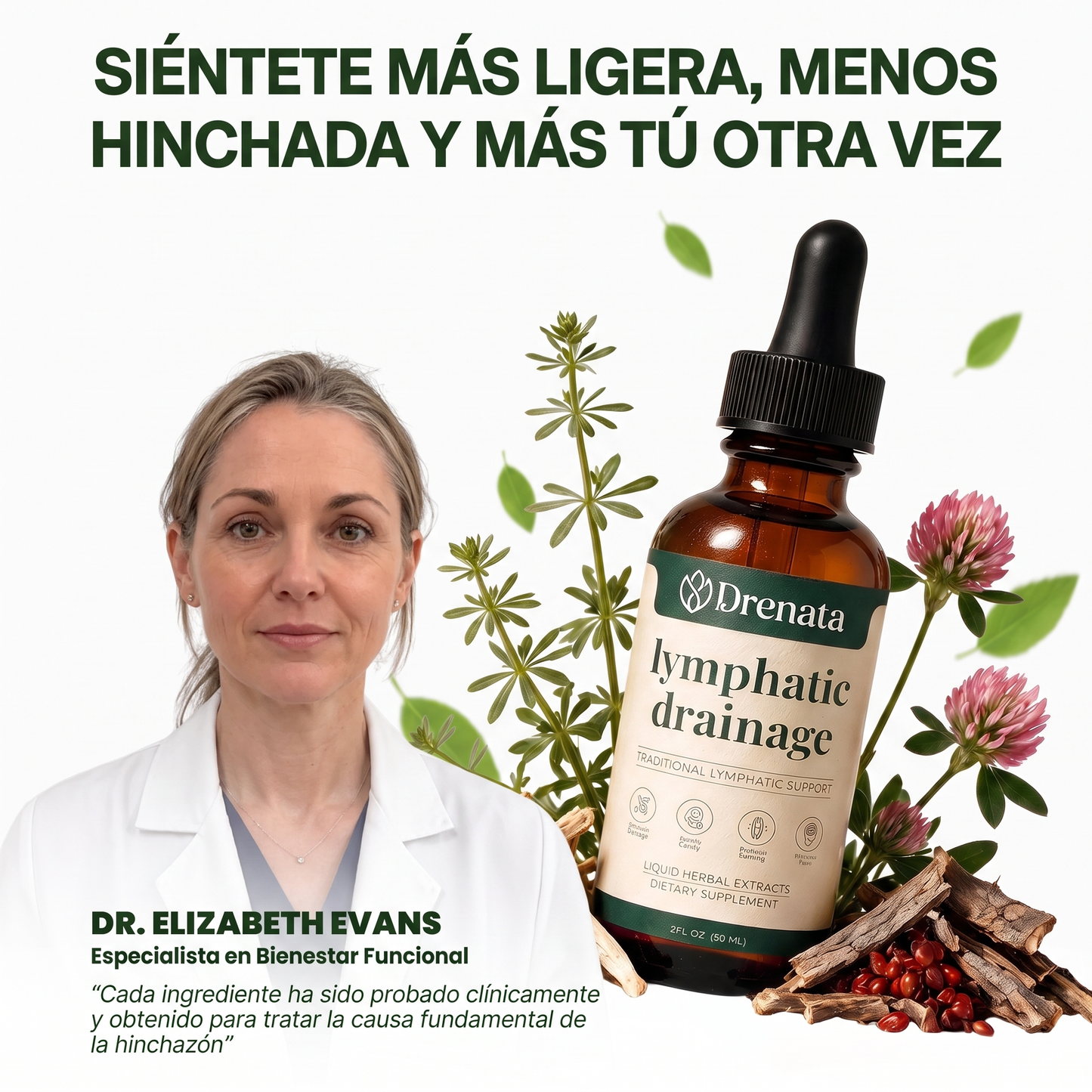 Gotas de Bienestar para Drenaje Linfático